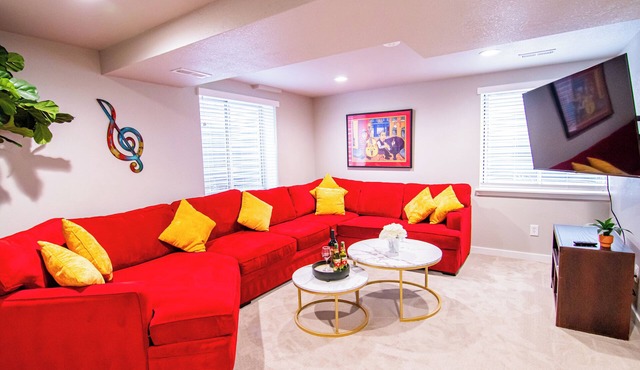 4-Bedroom Comfort Near It All Fire Pit & More!