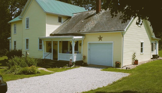 4-bedroom farmhouse in charming Lancaster with beautiful views.