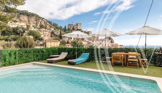 4 bedroom villa with private pool and sea view - Roquebrune Cap Martin