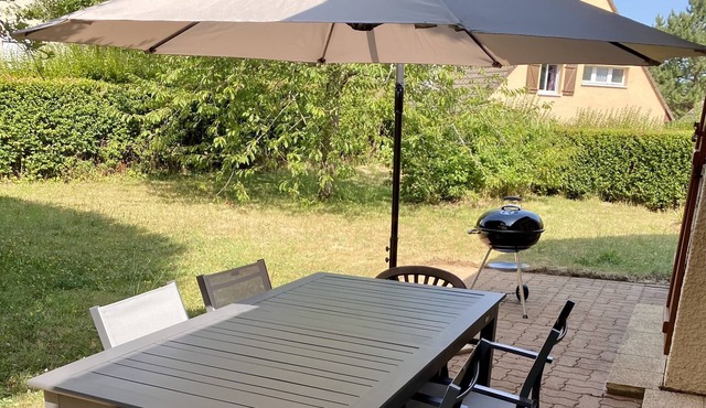 4-bedroom house with garden 4 minutes from town center