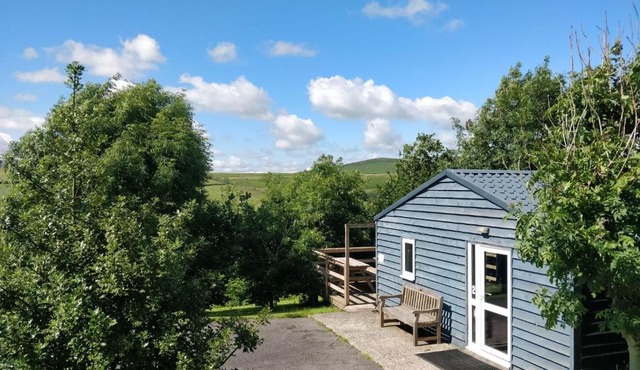 4 Bedroom Holiday Lodge in Welsh Hillside Woodland