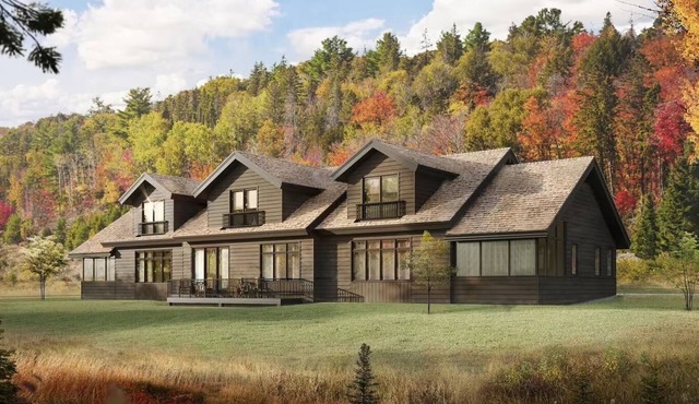 4-bedroom home at Trapp Family Lodge in Stowe, VT. Modern, spacious yet cozy.
