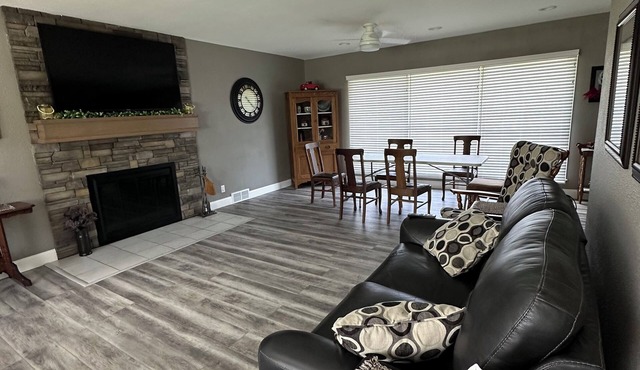 4-bedroom home located in Greene with views of the Shell Rock river