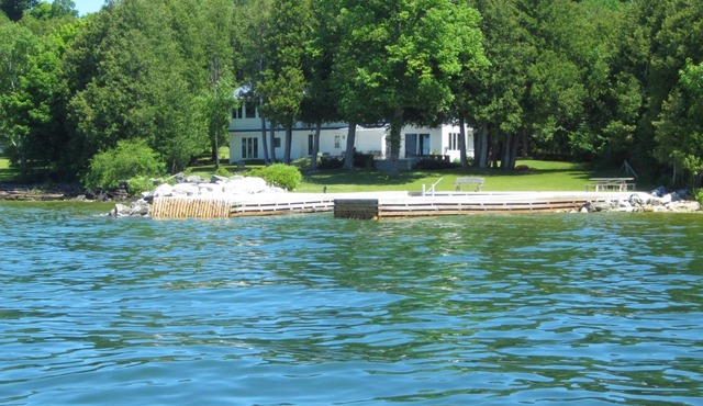 4 bedroom home on the water with westerly views of sunset!