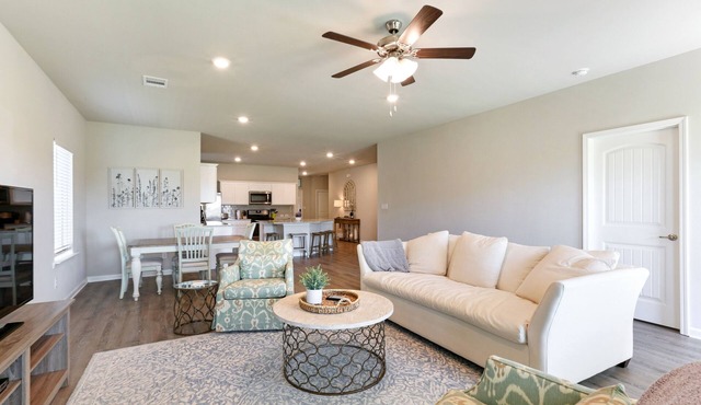 4 bedroom home with neighborhood playground!