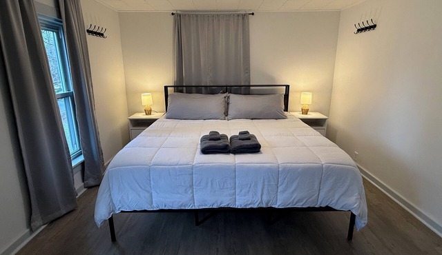 4-bedroom house in Saint Regis Falls with AC, WiFi, and well appointed Kitchen