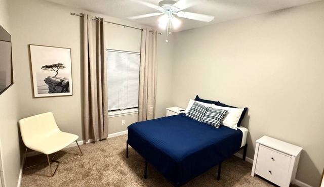 4-bedroom house in charming Gulfport with WiFi, AC. Book now