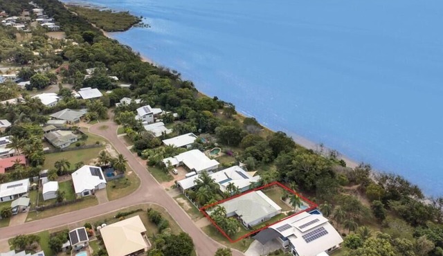 4 bedroom house right on the beach!