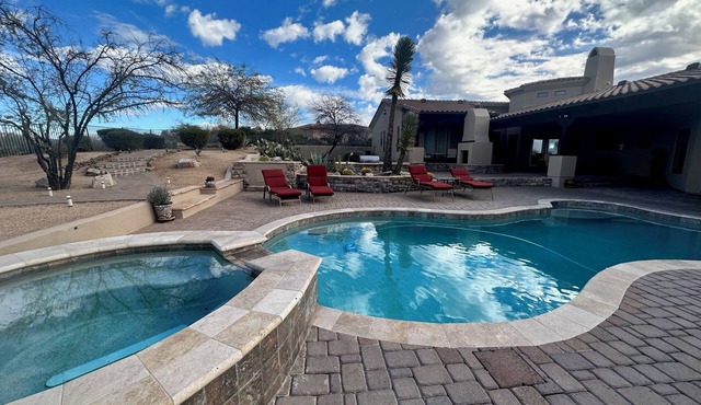 4-bedroom North Scottsdale Retreat, private Sonoran Preserve access