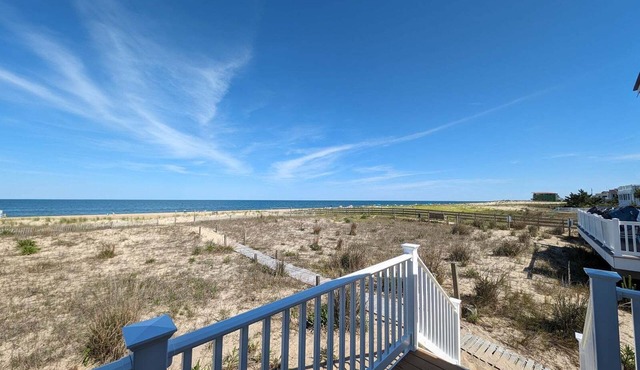 4 bedroom oceanfront home on a private beach!