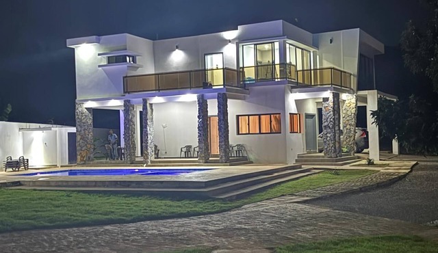 4-bedroom villa in brilliant Las Galeras with WiFi, AC