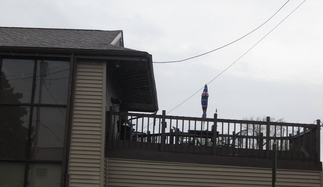 4 bedrooms+queen sleeper, 2 full kitchens, 2 Full Bathrooms, seasonal pool