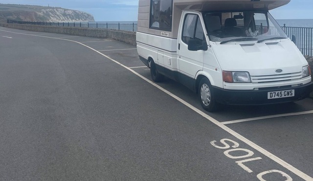 4 Berth Motorhome Hire on the Isle of Wight. accommodation Only or Self Drive