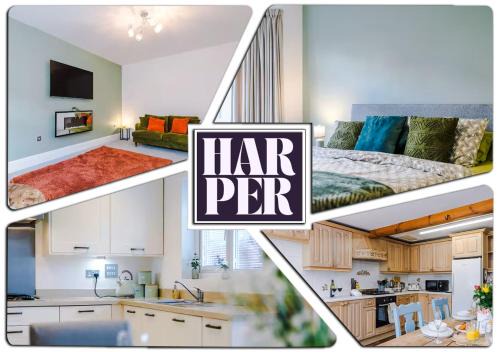 4-BR Home in Chester Sleeps 8 with Free Parking for Long and Short Stays