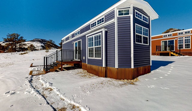4 cabins on an 1800-acre working ranch with amazing views & animals