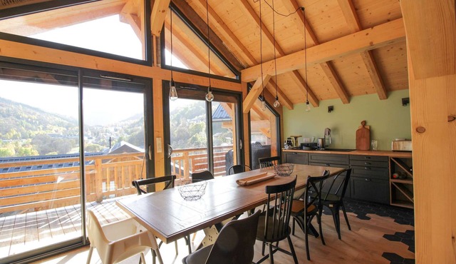 4* CHALET FOR 10 PEOPLE Exceptional view of the Galibier mountain range