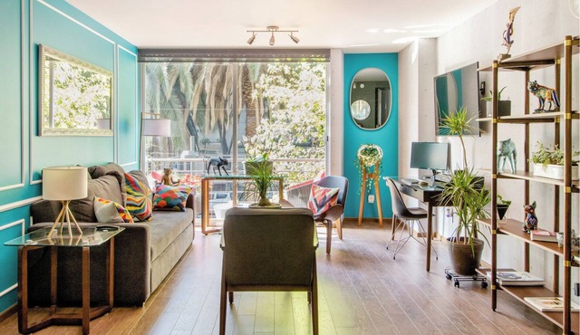 4 Hip&Chic Apts + Private Rooftop in the same building in Exclusive Roma Norte