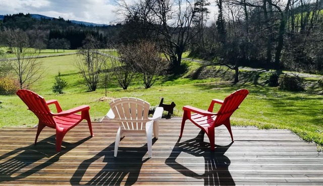 4* Large, comfortable house for 8-10 people with horses, goats and chickens