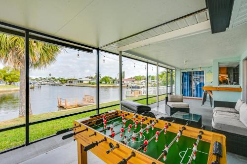 4 Mi to Beach! Waterfront New Port Richey Retreat