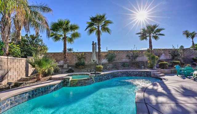 4 Mi to Coachella: Indio Home w/Pool & Patio!