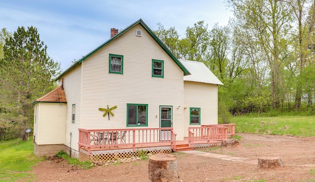 4 Mi to Gordon Lake: Family Retreat in Glidden!