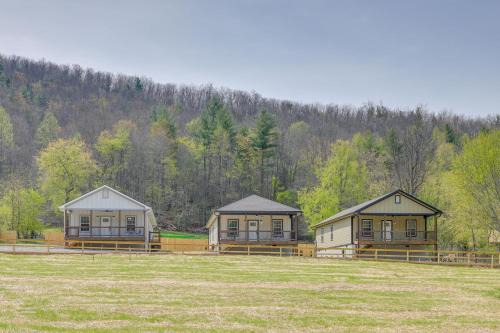 4 Mi to Nolichucky River Adventures! Mtn-View Home