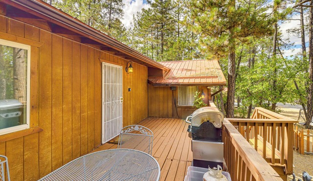 4 Mi to Rainbow Lake! Serene Home w/Deck