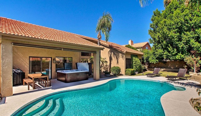4 Mi to TPC Scottsdale: Family Home w/Hot Tub!