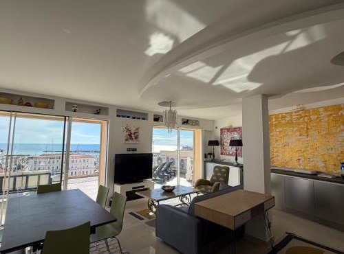 4 person apartment with sea view Cannes Croisette