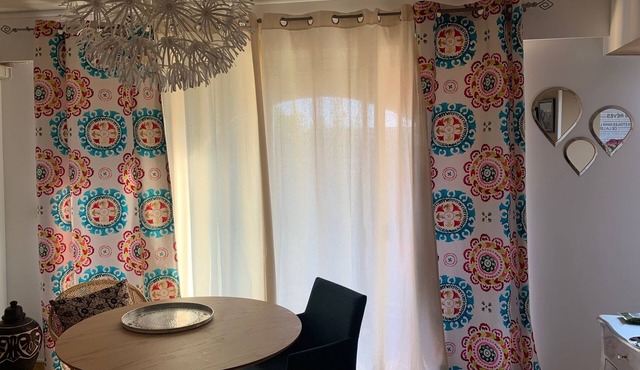 4-person apartment 100 meters from Algajola beach