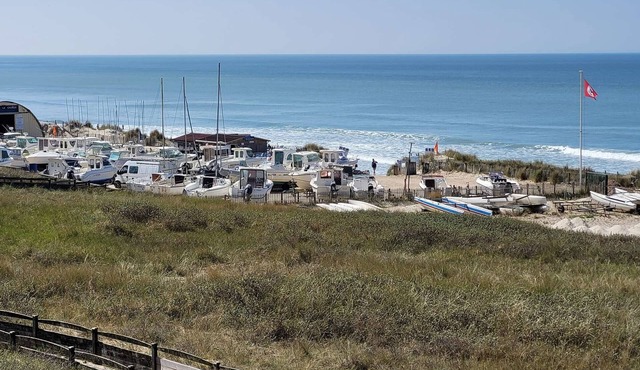 4-person apartment with parking, elevator and bike storage in Merlimont