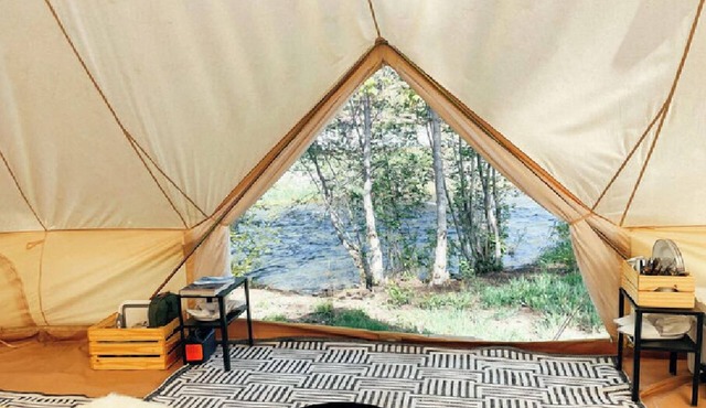 4 Person Glamping Tent @ Field Trip NM
