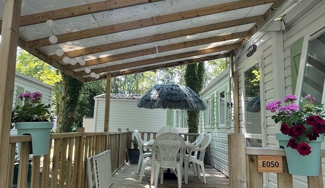 4-person mobile home with office near europa park