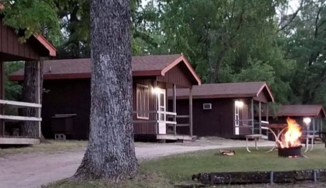 4 Person One Room Cabin in Rural Campground