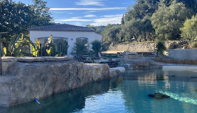4-person villa with exceptional view and pool