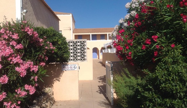 4 persons house with terrace closed