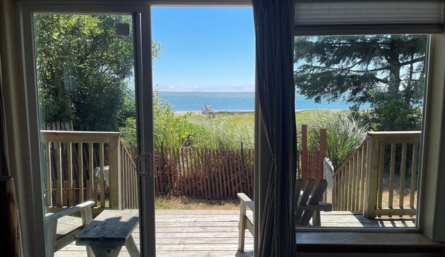 4 Private Studio Beach Front Cabins on a Privately Owned Beach. Relax & Enjoy