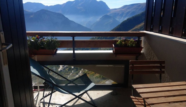 4-room apartment - 6 pers - splendid view-wifi included