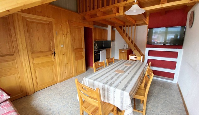 4-room duplex for 8 people at the foot of the slopes in Morillon