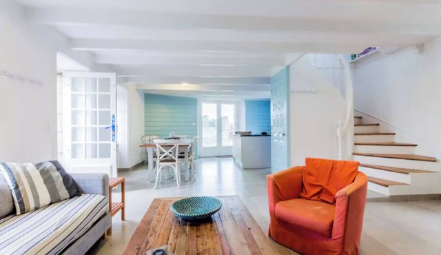 4-star character villa between Côté Sauvage and Marais Salants, a 2-minute walk away