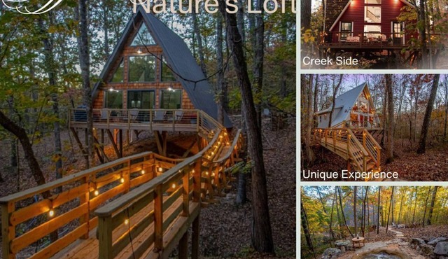 4 Tree Lofts Events Creek Buffalo River Hot Tubs