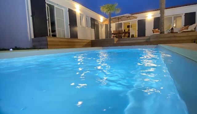 4* villa/5 rooms - heated pool