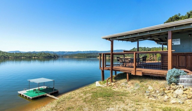 4. Waters Edge Cabin (on private peninsula with dock)