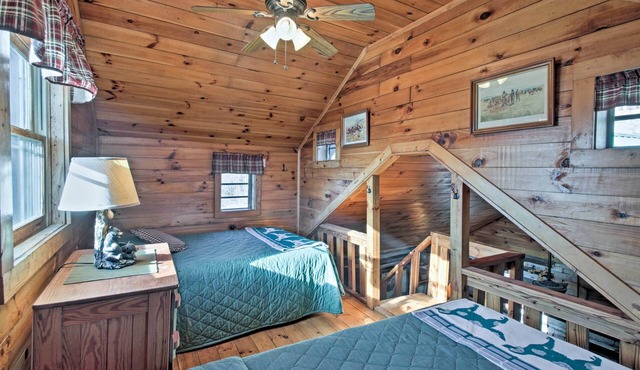 4 WHEEL DRIVE REQUIRED FOR THIS CABIN RENTAL.