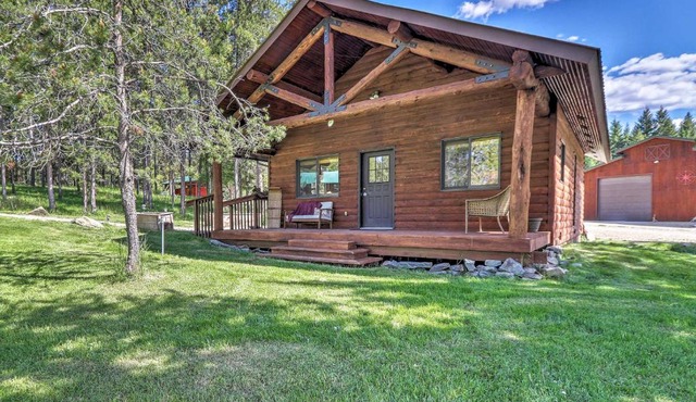 40-Acre Trego Resort Cabin with Lake and Trails!