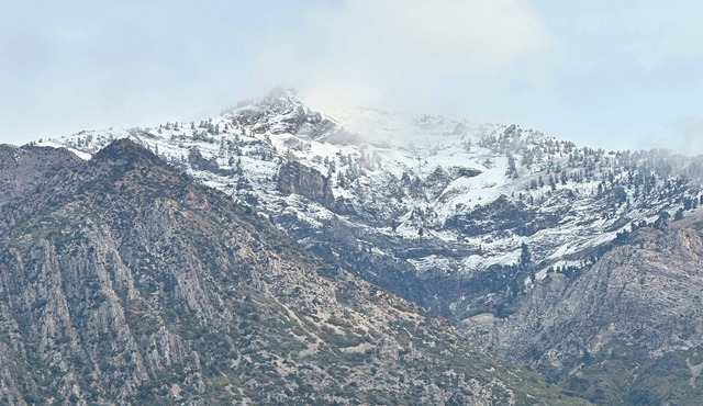 40 mile view at 5,000 ft on the bench of Ben Lomond