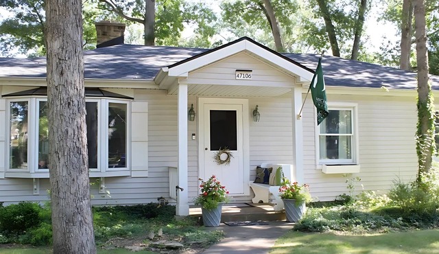 400 FT From Lake Michigan, Golf Cart, Fire Pit