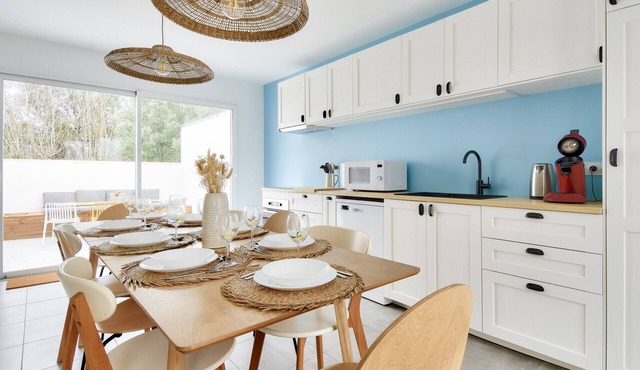 400 m from the beach – Lovely house for 8 – Terrace