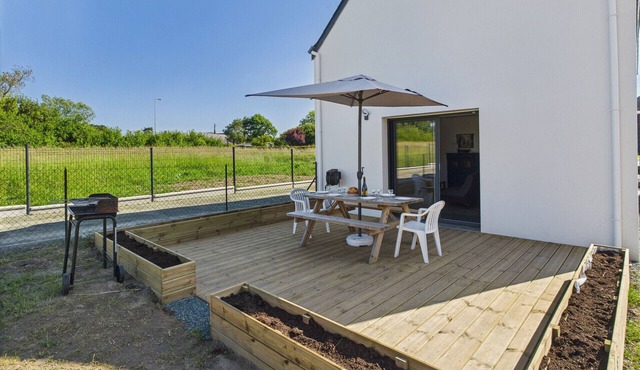 400m from the Port of Guilvinec - House for 6