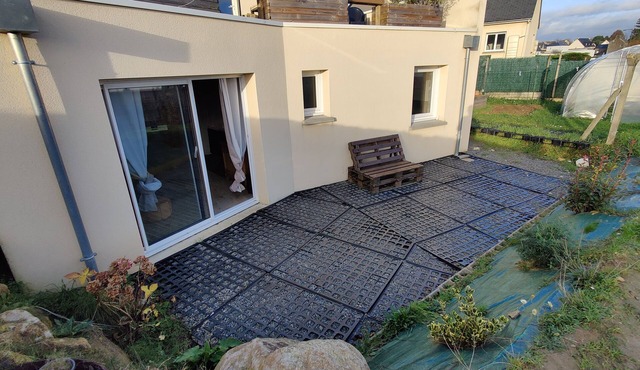 40m² apartment for 2 to 4 people with terrace close to shops